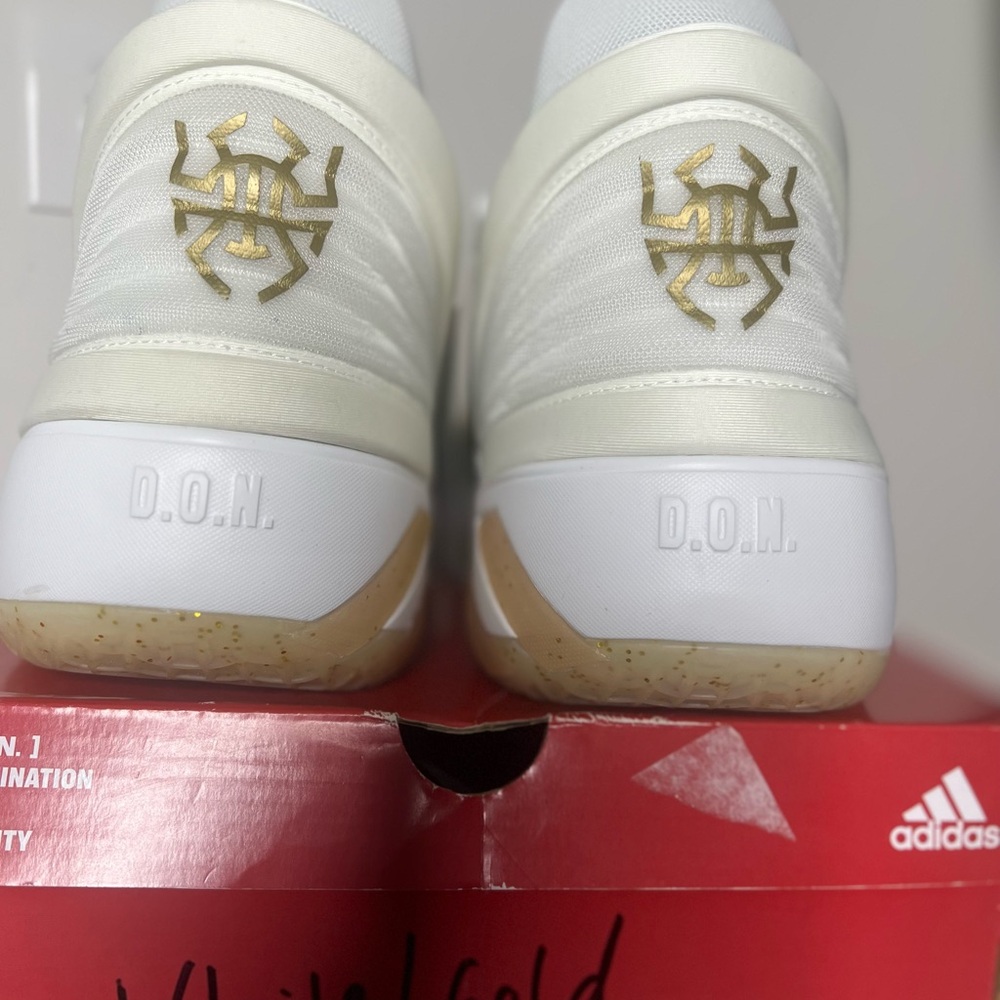 Adidas D.O.N. Issue #2 Wht/Gold - Picture 6 of 7